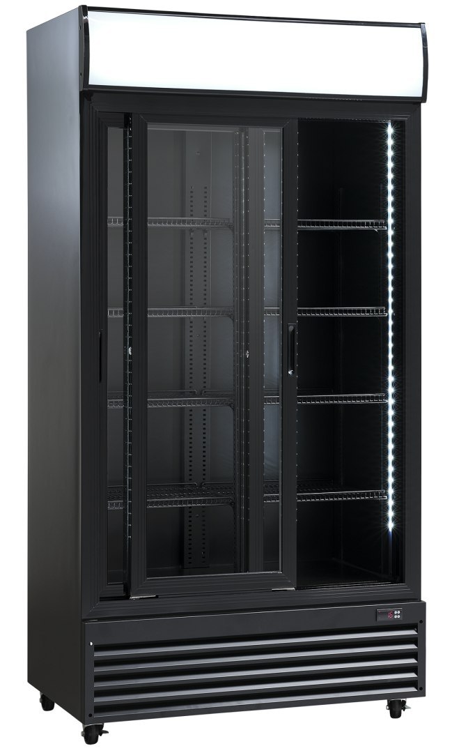 Szafa chłodnicza przeszklona SD802BSLE
